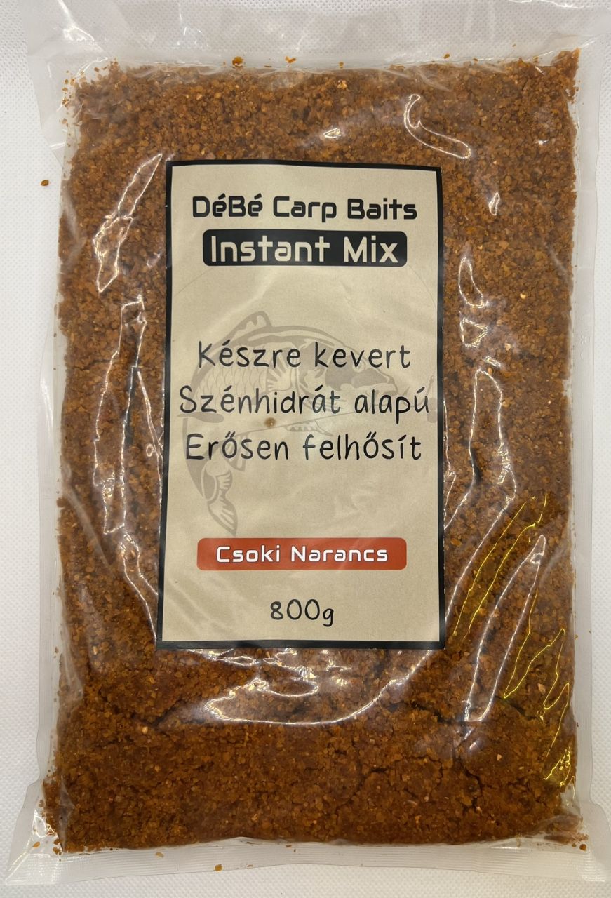 DéBé Carp Baits Instant Mix Csoki - Narancs