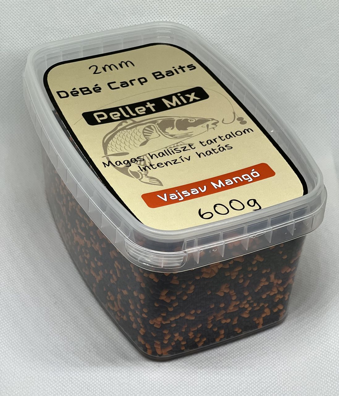 DéBé Carp Baits Pellet Mix Vajsav - Mangó